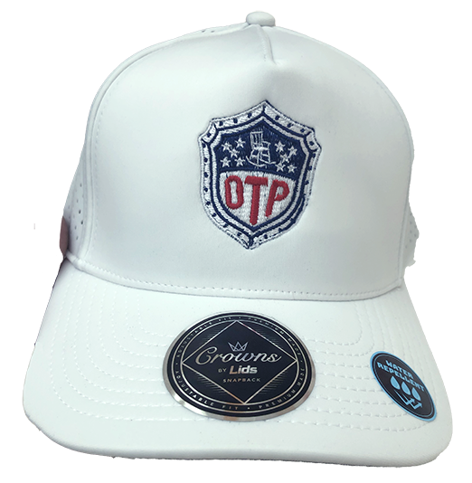 OTP - White Embroidered Hat