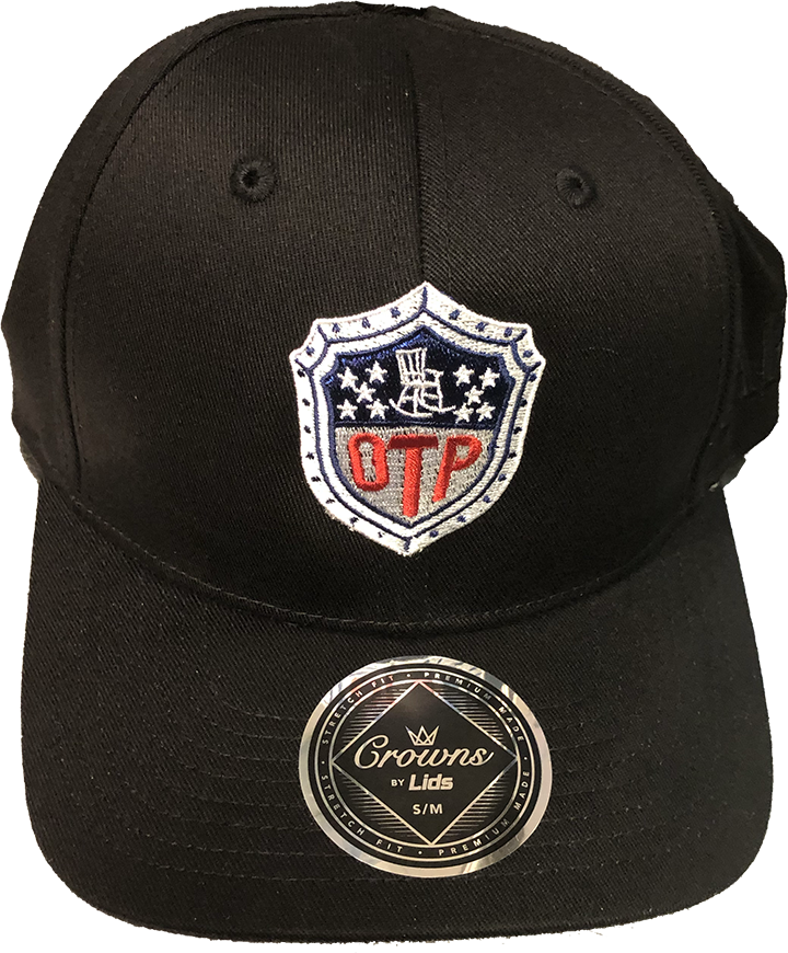OTP -Black Embroidered Hat